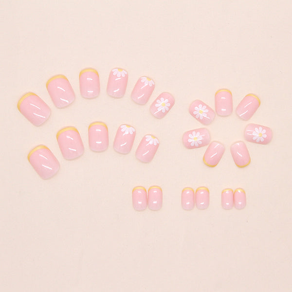 12 Sizes-24 Pcs Press On Nails W1941