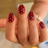 12 Sizes-24 Pcs Press On Nails C1770