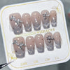 12 Sizes-24 Pcs Press On Nails nail-accessory