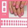 12 Sizes-24 PcsPress On Nails C778