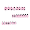 12 Sizes-24 Pcs Press On Nails JP3714