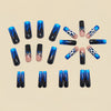 12 Sizes-24 Pcs Press On Nails Y1572