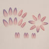 12 Sizes-24 Pcs Press On Nails W638