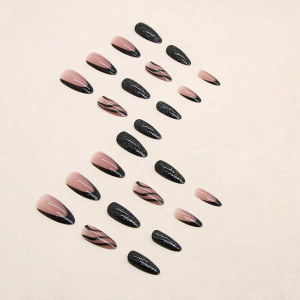 12 Sizes-24 Pcs Press On Nails W350