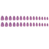 12 Sizes-24 Pcs Press On Nails W1610
