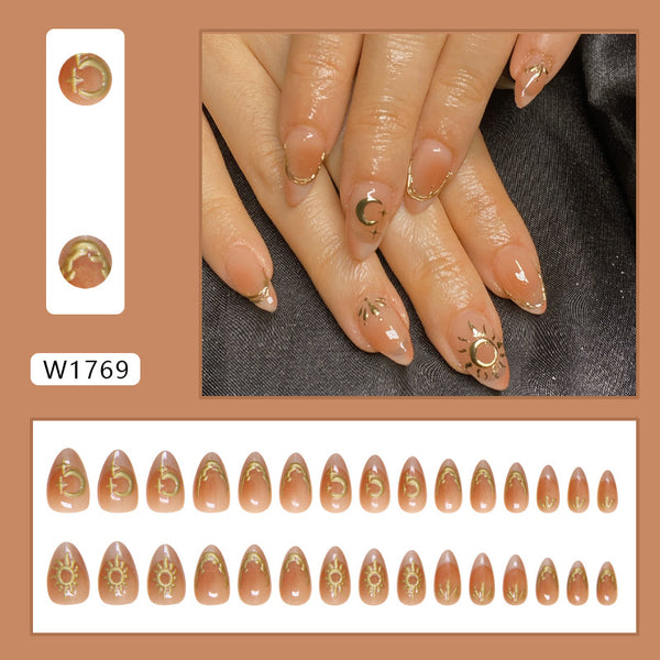 30 Pcs Press On Nails W1769