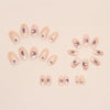 12 Sizes-24 Pcs Press On Nails W744