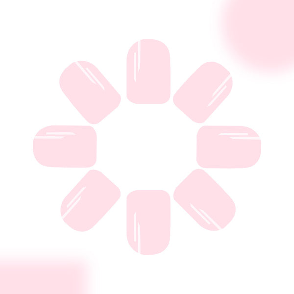 12 Sizes-24 Pcs Press On Nails C973