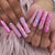 12 Sizes-24 Pcs Press On Nails Z418