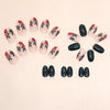 12 Sizes-24 Pcs Press On Nails W1449