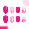 12 Sizes-24 Pcs Press On Nails C948