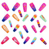 12 Sizes-24 Pcs Press On Nails Y694