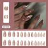 12 Sizes-24 Pcs Press On Nails W1900