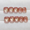 12 Sizes-24 Pcs Press On Nails R890