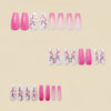 12 Sizes-24 Pcs Press On Nails Y546