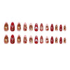 12 Sizes-24 Pcs Press On Nails W2085