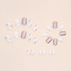 12 Sizes-24 Pcs Press On Nails W904