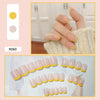 12 Sizes-24 Pcs Press On Nails R041