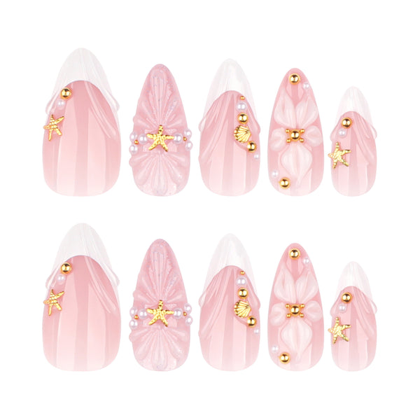 12 Sizes-24 Pcs Press On Nails JP4320