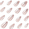 12 Sizes-24 Pcs Press On Nails JP3987