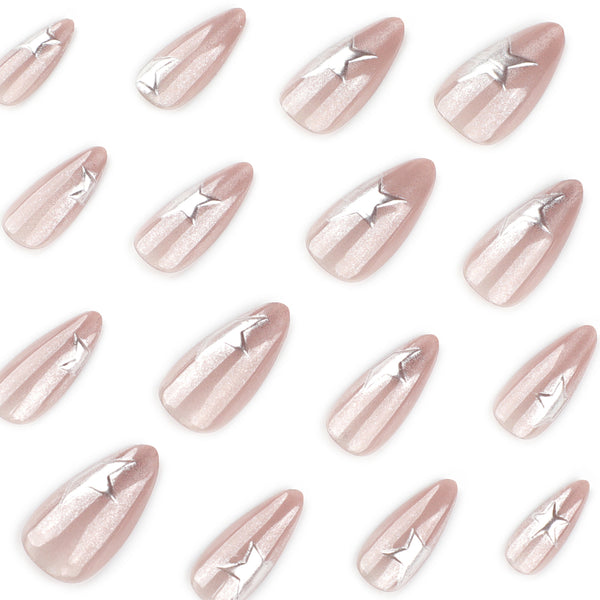 12 Sizes-24 Pcs Press On Nails JP3987