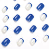 12 Sizes-24 Pcs Press On Nails JP1838