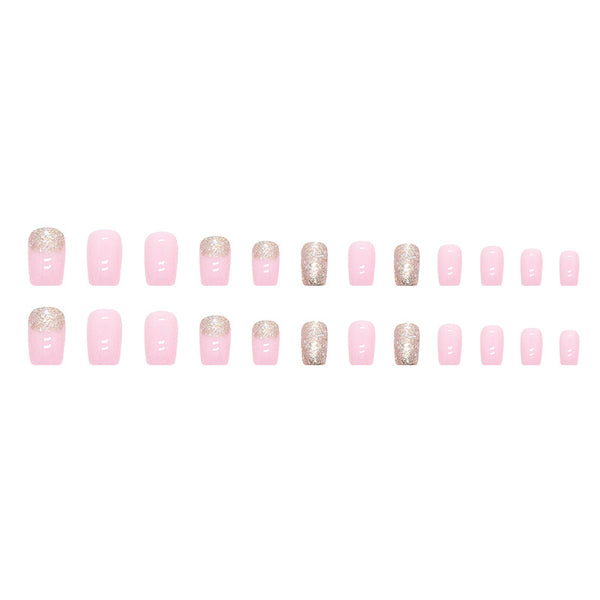 12 Sizes-24 Pcs Press On Nails W262