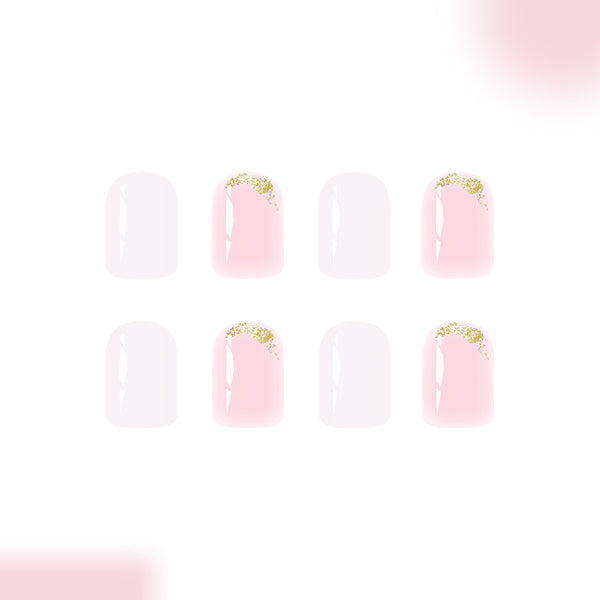 12 Sizes-24 Pcs Press On Nails C1052