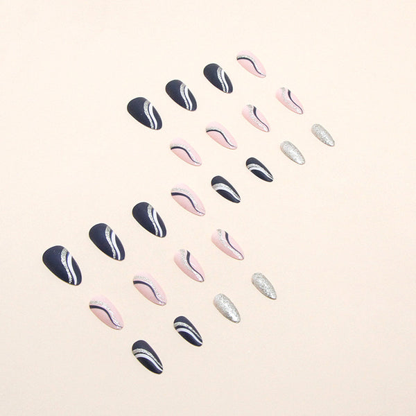 12 Sizes-24 Pcs Press On Nails W279