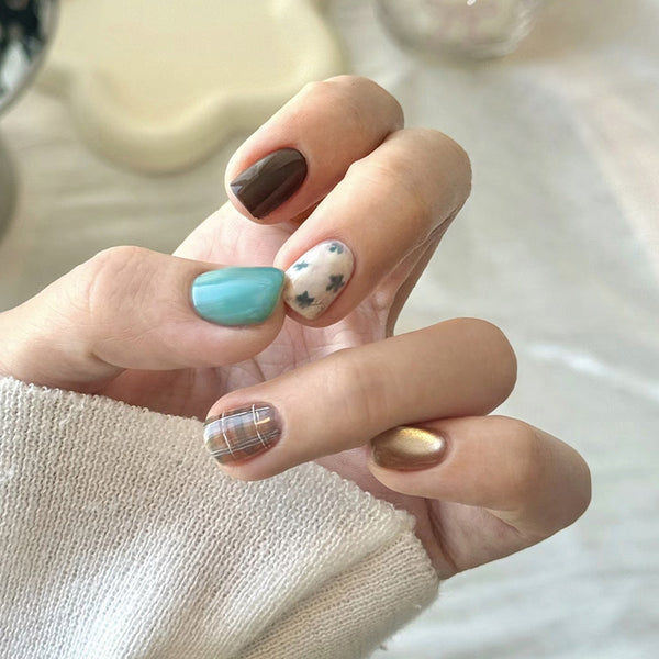 30 Pcs Press On Nails MY127