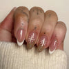 12 Sizes-24 Pcs Press On Nails JP3456