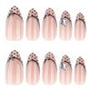 12 Sizes-24 Pcs Press On Nails JL0686