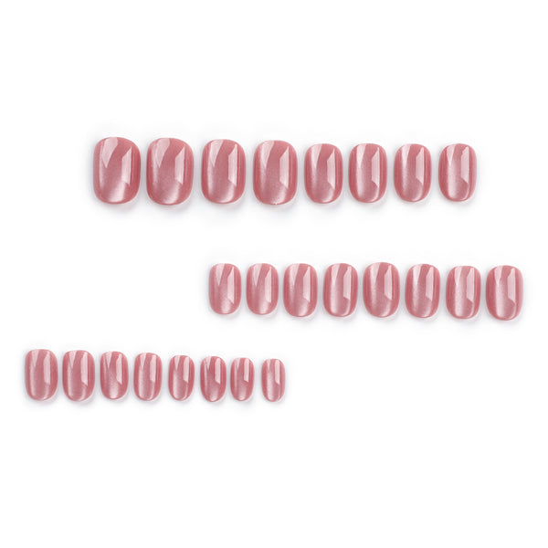 12 Sizes-24 Pcs Press On Nails JP3093