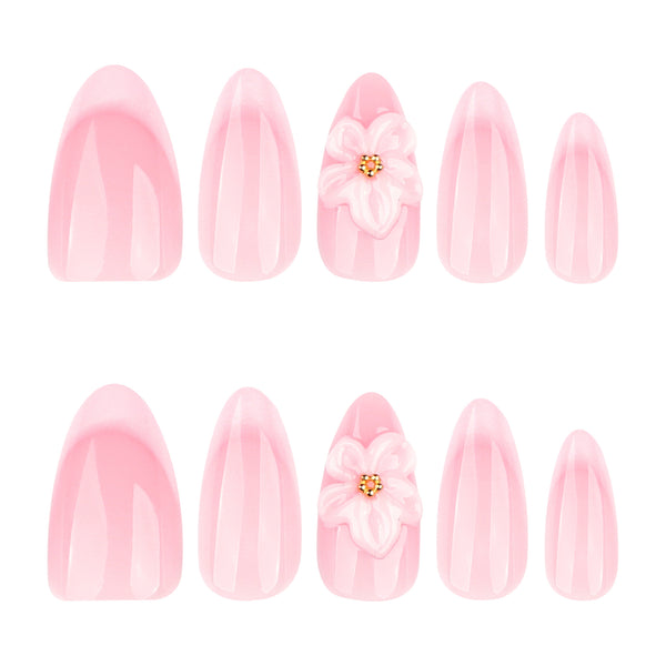 12 Sizes-24 Pcs Press On Nails JP4286