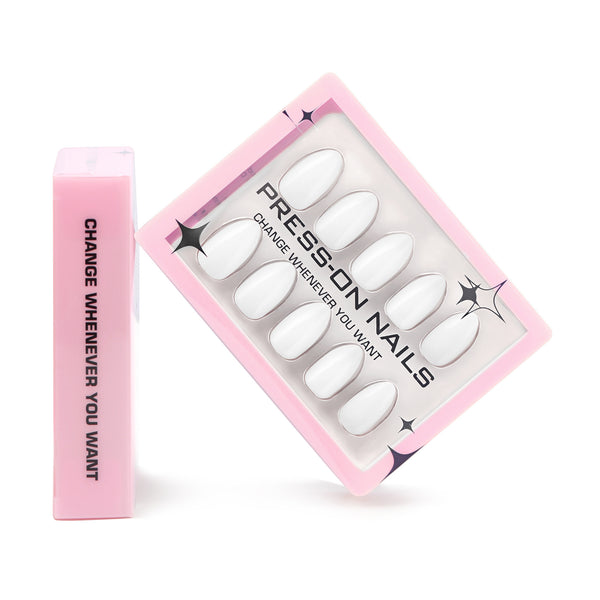 Glamhalo Premiere 30pcs Press On Nails – Eco-Friendly Perfect Fit - GD42