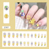 12 Sizes-24 Pcs Press On Nails Z283