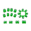 12 Sizes-24 Pcs Press On Nails Y1519