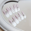 12 Sizes-24 Pcs Press On Nails MY071