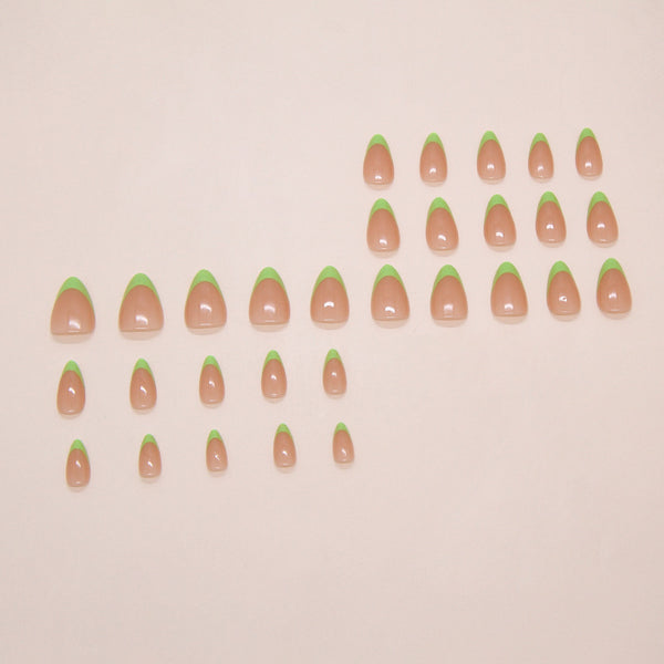 30 Pcs Press On Nails W2162