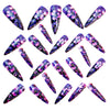 12 Sizes-24 Pcs Press On Nails Y1386