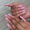 12 Sizes-24 Pcs Press On Nails JP1736