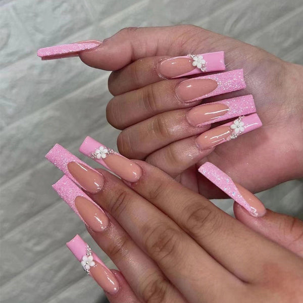 12 Sizes-24 Pcs Press On Nails JP1736