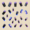 12 Sizes-24 Pcs Press On Nails Y451