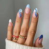 12 Sizes-24 Pcs Press On Nails JP1938