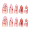 12 Sizes-24 Pcs Press On Nails JP3824