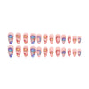 12 Sizes-24 Pcs Press On Nails W814