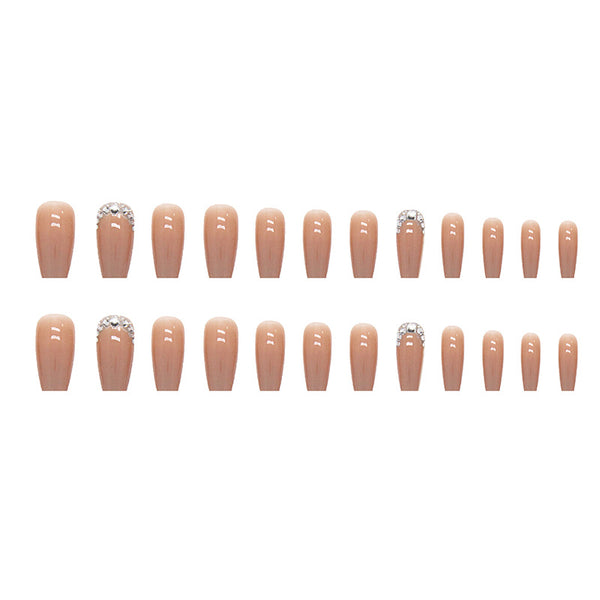 12 Sizes-24 Pcs Press On Nails Z639