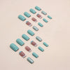 12 Sizes-24 Pcs Press On Nails Z768