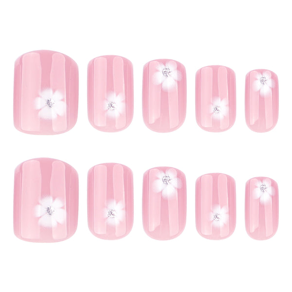 12 Sizes-24 Pcs Press On Nails JP3958