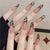 30 Pcs Press On Nails MY182